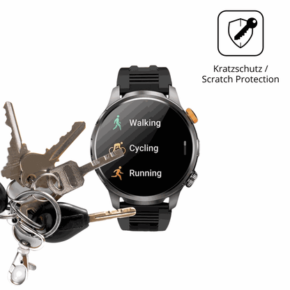 6x Schutzfolie klar für Dekelife AK90 1.91 Zoll Display-Schutzfolie