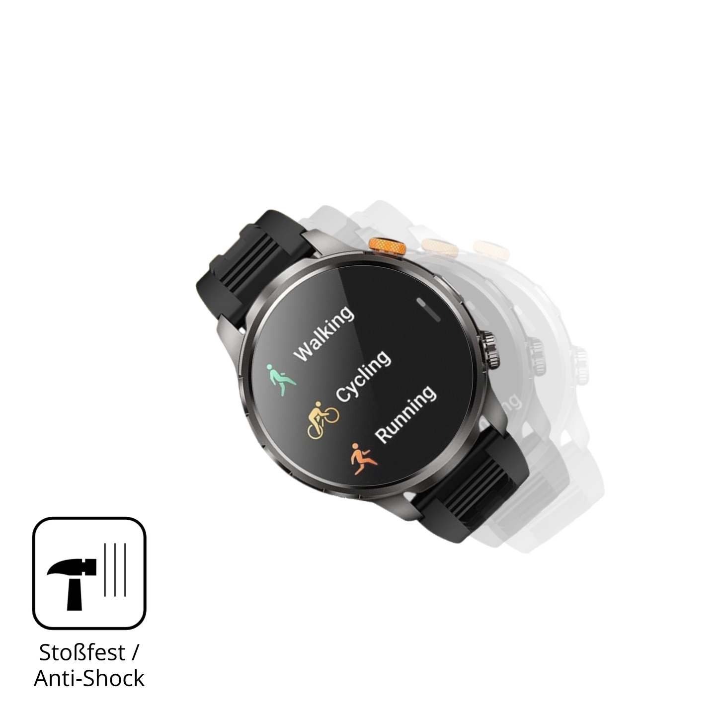 2x 9H Schutzfolie matt für Dekelife AK90 1.91 Zoll Panzerfolie