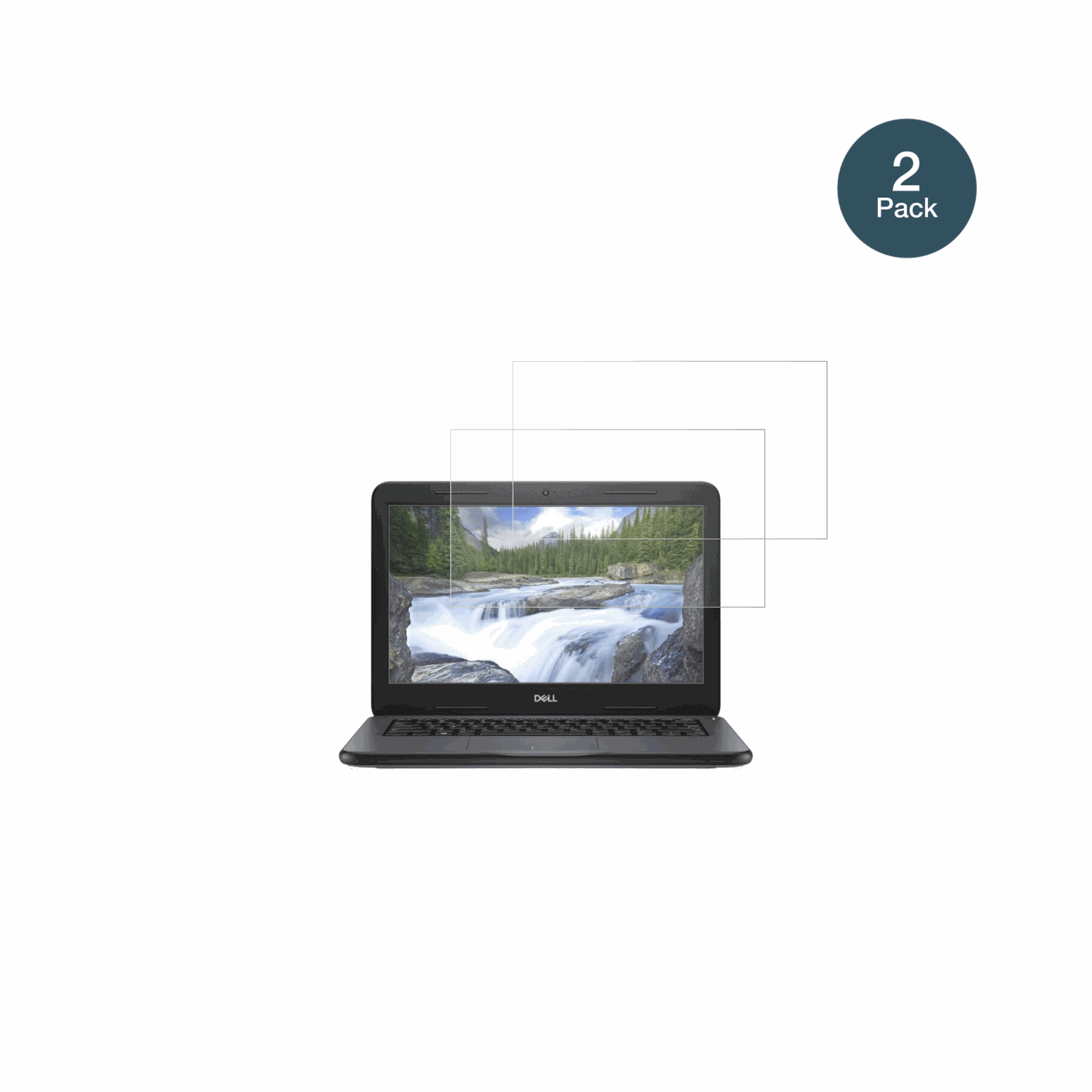 DellLatitude 3310 mit aufgebrachter dipos Panzerfolie, die lästige Fingerabdrücke minimiert