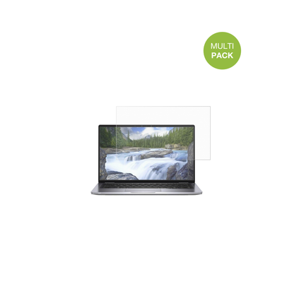 DellLatitude 7400 2-in-1 mit aufgebrachter dipos Displayschutzfolie, die lästige Fingerabdrücke minimiert