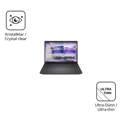 Dünne und klare Folie passend zugeschnitten für Dell Pro Max 16 MC16250