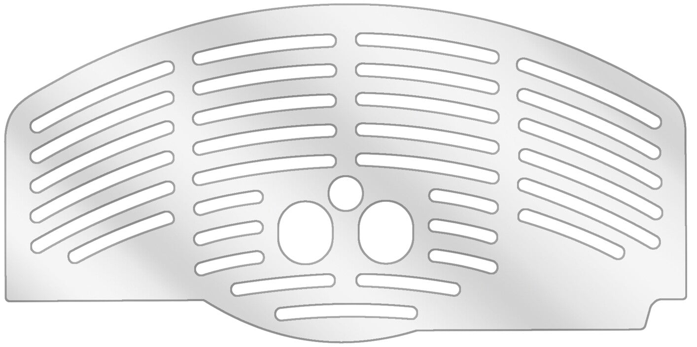 dipos Displayschutz für DeLonghi Rapid Cappuccino EAM 3300.S Tropfblech, transparente Oberfläche, geringe Dicke und perfekte Passform