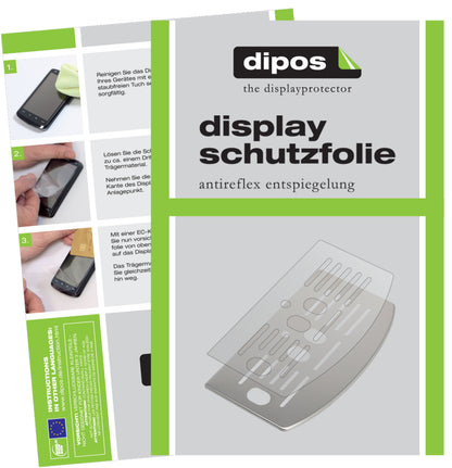 2x Schutzfolie matt für De Longhi ECAM 23.123 Tropfblech Display-Schutzfolie