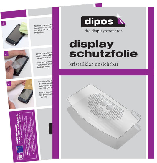1x Schutzfolie klar für De Longhi Magnifica 03.120 Tropfblech Display-Schutzfolie