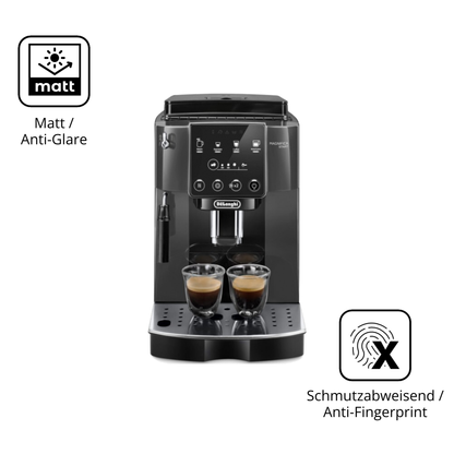 Dünne und entspiegelnde Folie passend zugeschnitten für De Longhi Magnifica Start ECAM 220.22.GB