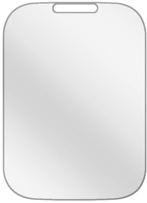 dipos Displayschutz für DENVER WAS-18110M, transparente Oberfläche, geringe Dicke und perfekte Passform
