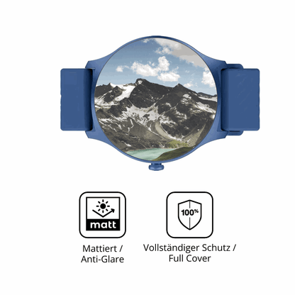 Flexible TPU-Folie passend zugeschnitten für Denver SWC-387 1.43 Zoll, vollständige Abdeckung