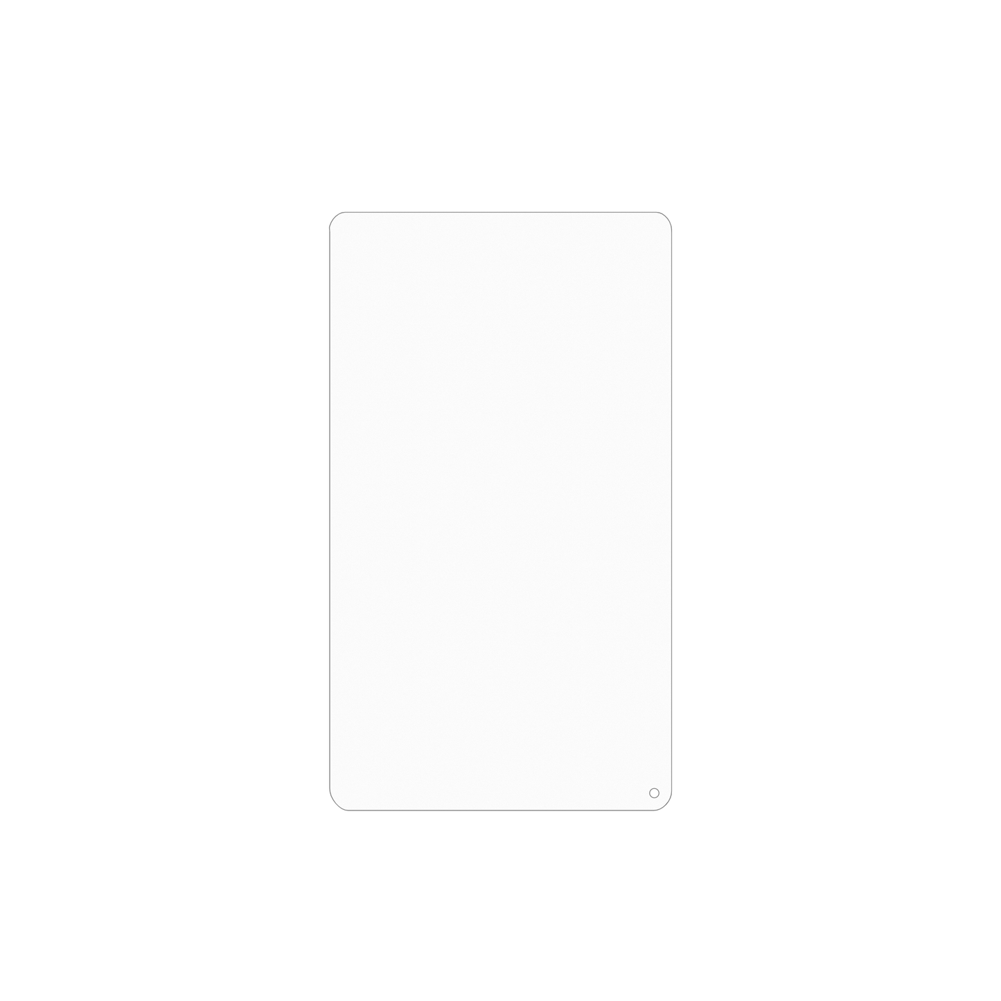 dipos Displayschutz für Denver TIQ-10394, mattierte Oberfläche, geringe Dicke und perfekte Passform