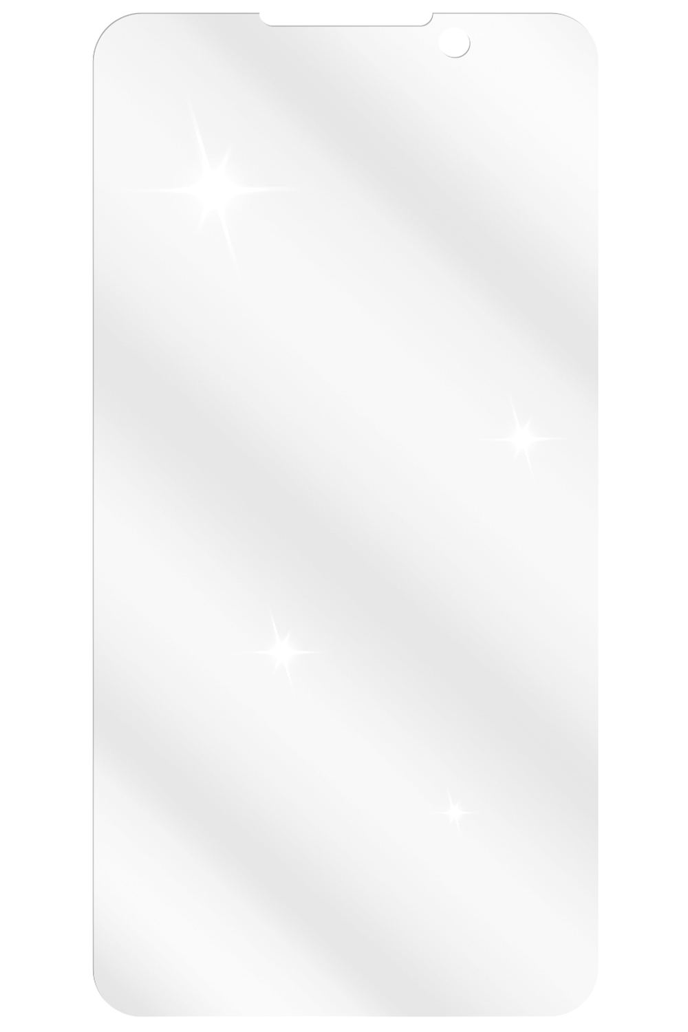dipos Displayschutz für Desire 516 HTC, transparente Oberfläche, geringe Dicke und perfekte Passform