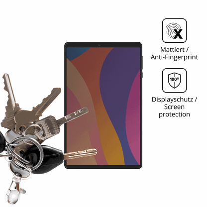 dipos Displayschutz für Digma CITI 1421D 4G, mattierte Oberfläche, Blickschutzfilter und perfekter Passform