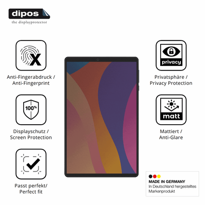 Privatsphäre-Schutz durch Sichtschutz-Folie passend zugeschnitten für Digma CITI 1421D 4G