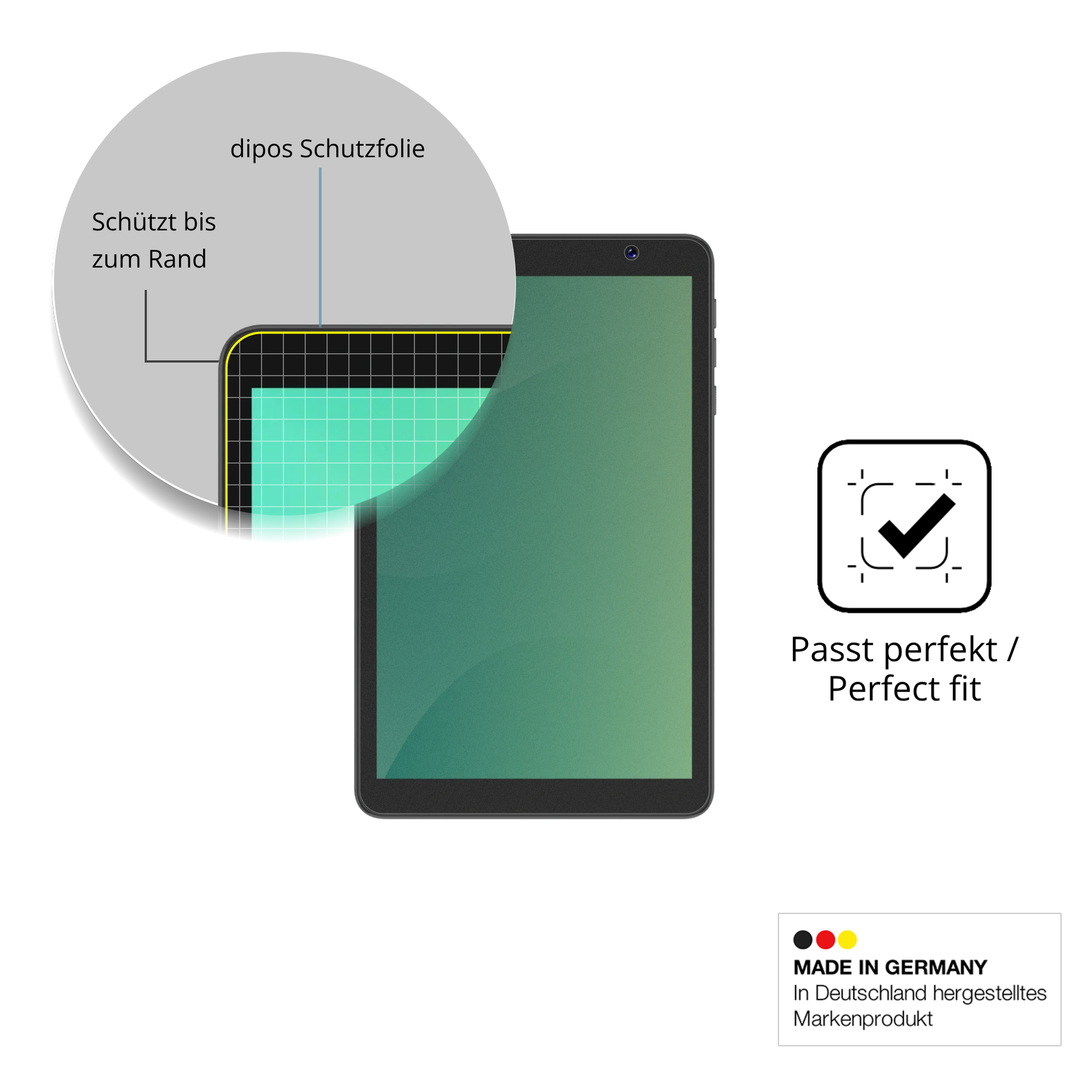 Schutz gegen Kratzer auf dem Digma G8 Glas durch Schlüssel oder Ähnliches