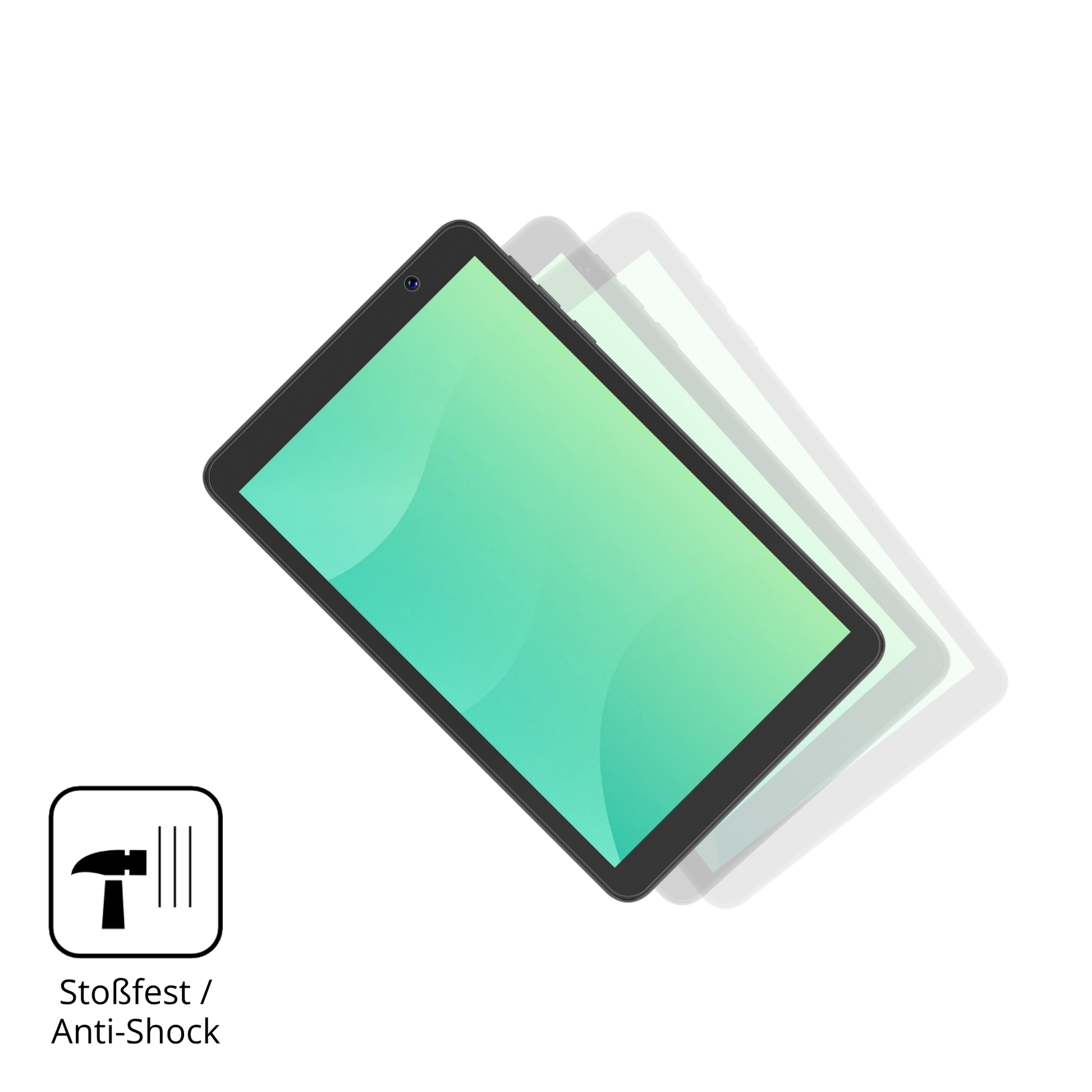 Schutz gegen Kratzer auf dem Digma G8 Glas durch Schlüssel, Stöße gegen die Tischkante oder Stürze