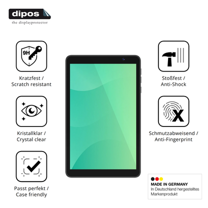 Displayschutz hergestellt in Deutschland, höchste Qualität made in Germany