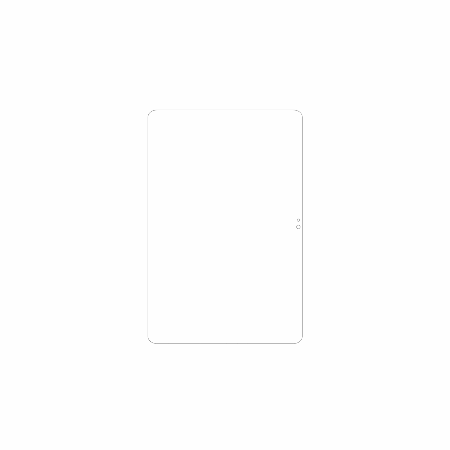 dipos Displayschutz für Digma Optima 1413D 4G, mattierte Oberfläche, geringe Dicke und perfekte Passform
