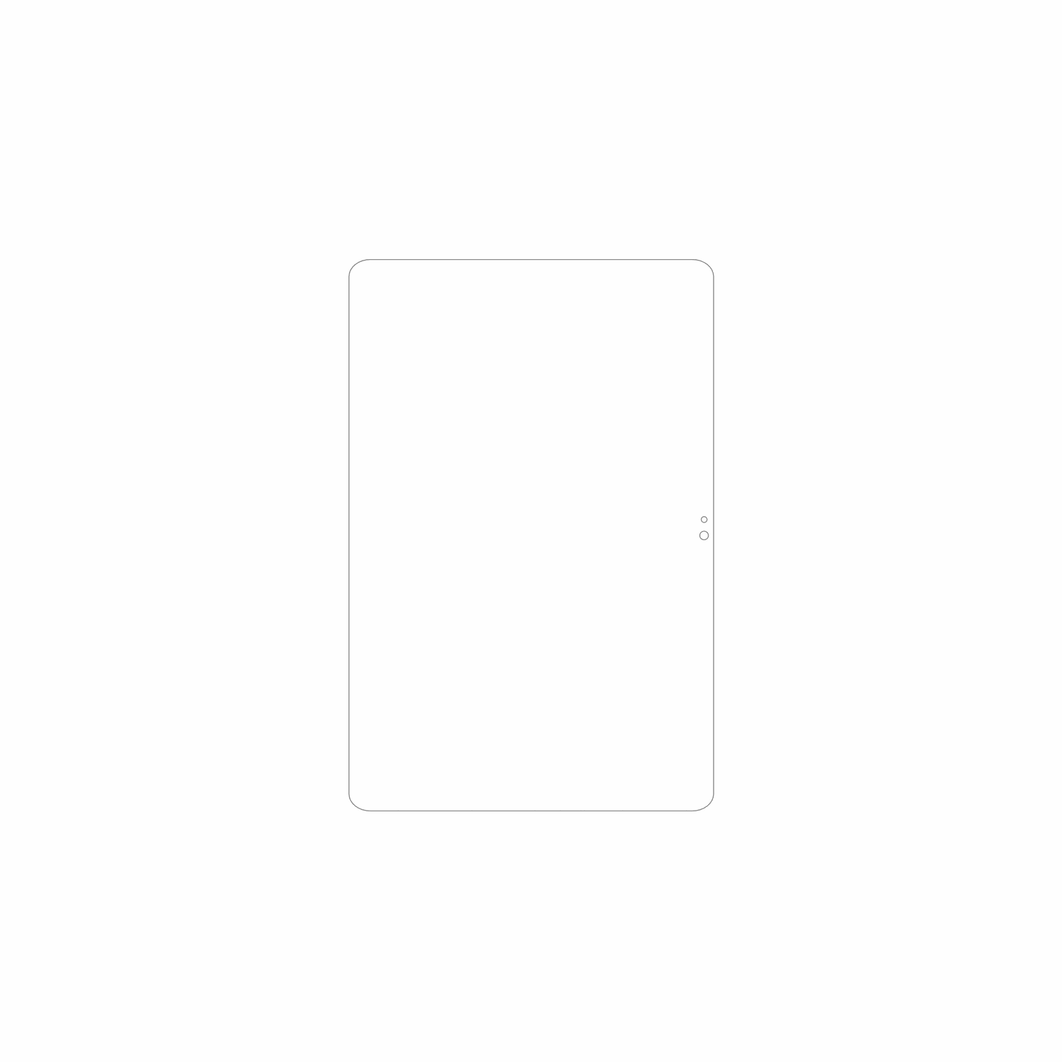 dipos Displayschutz für Digma Optima 1413D 4G, mattierte Oberfläche, geringe Dicke und perfekte Passform