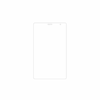dipos Displayschutz für Digma Optima 8305C 4G, mattierte Oberfläche, geringe Dicke und perfekte Passform