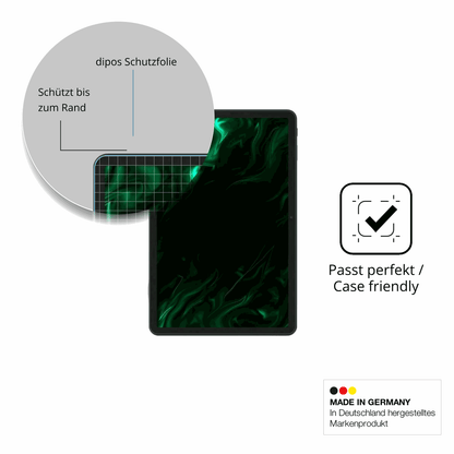 Besonders flexibler Displayschutz mit Anti-Shock-Schicht im Materialmix