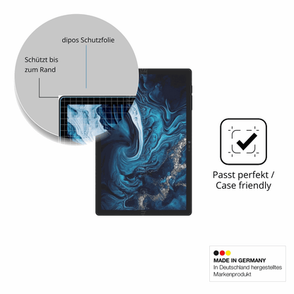 Schutzglasfolie mit optimaler Passform, zur Verwendung mit Hüllen geeignet