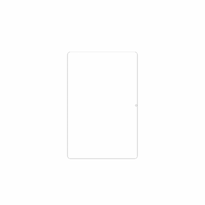 dipos Displayschutz für Digma Pro Hit 106, mattierte Oberfläche, geringe Dicke und perfekte Passform