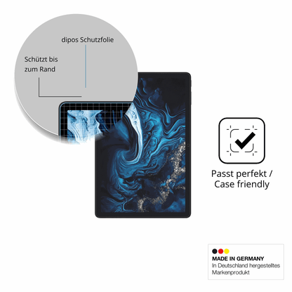 Schutzglasfolie mit optimaler Passform, zur Verwendung mit Hüllen geeignet