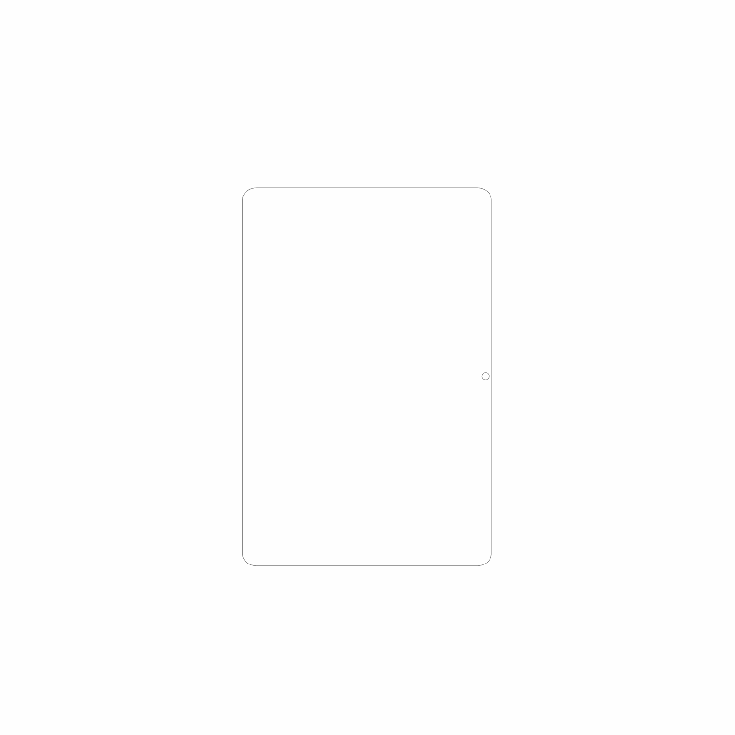 dipos Displayschutz für Digma Pro Spectrum, mattierte Oberfläche, geringe Dicke und perfekte Passform
