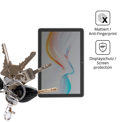 dipos Displayschutz für Digma Pro Spectrum, mattierte Oberfläche, Blickschutzfilter und perfekter Passform