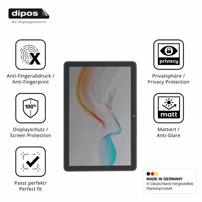 Privatsphäre-Schutz durch Sichtschutz-Folie passend zugeschnitten für Digma Pro Spectrum