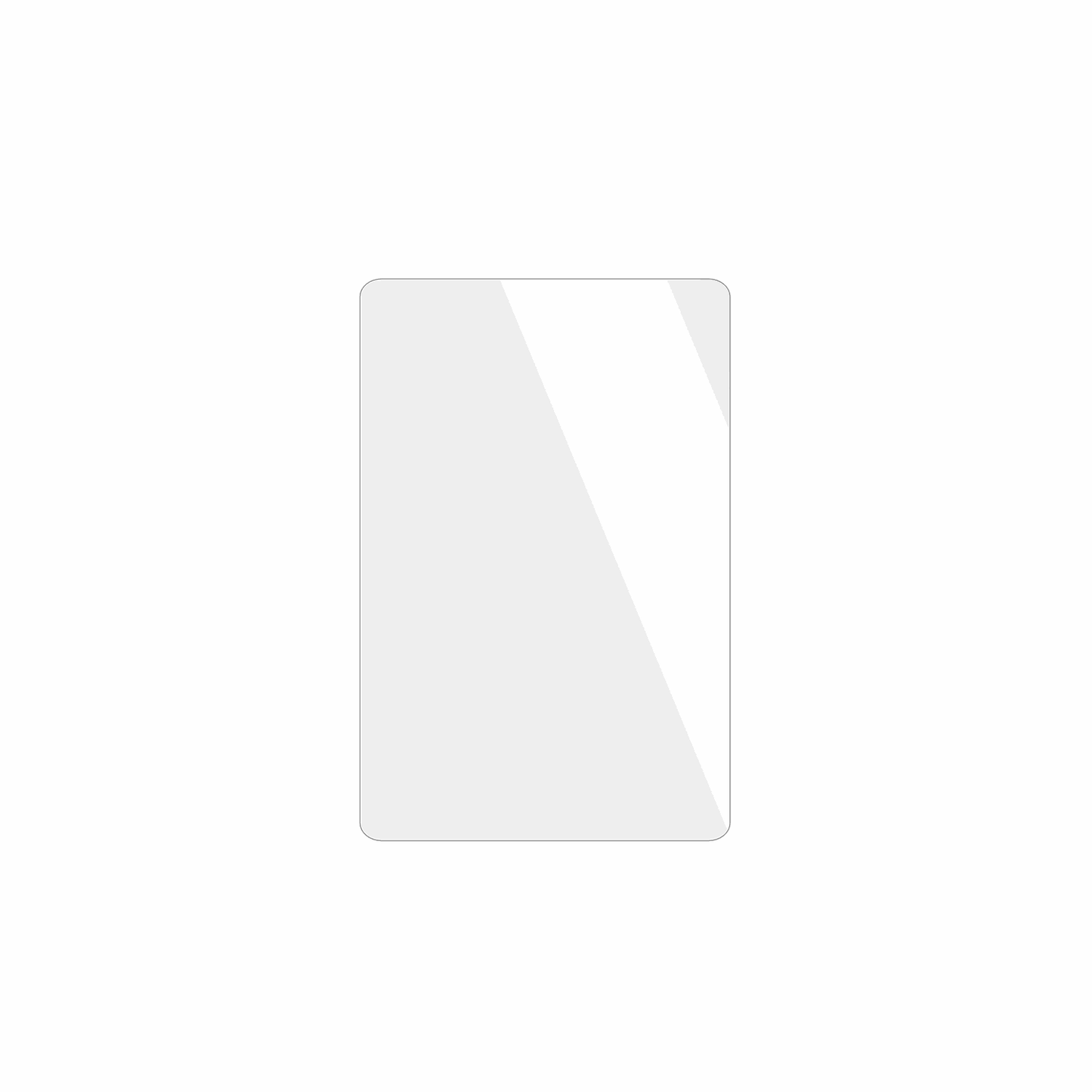 dipos Displayschutz für Digma Pro Spectrum, transparente Oberfläche, geringe Dicke und perfekte Passform