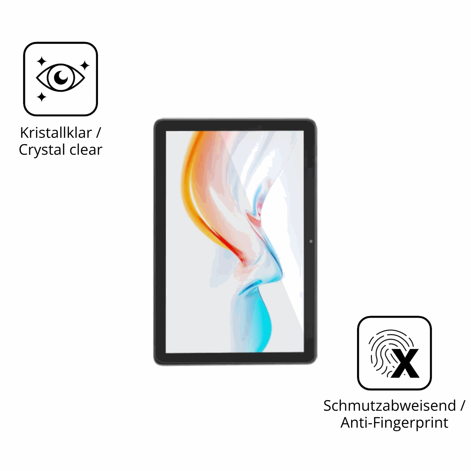 Flexible TPU-Folie passend zugeschnitten für Digma Pro Quantum, vollständige Abdeckung