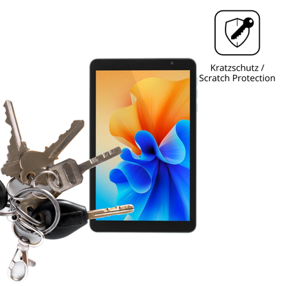 Schutz gegen Kratzer auf dem Digma Q8 Glas durch Schlüssel oder Ähnliches