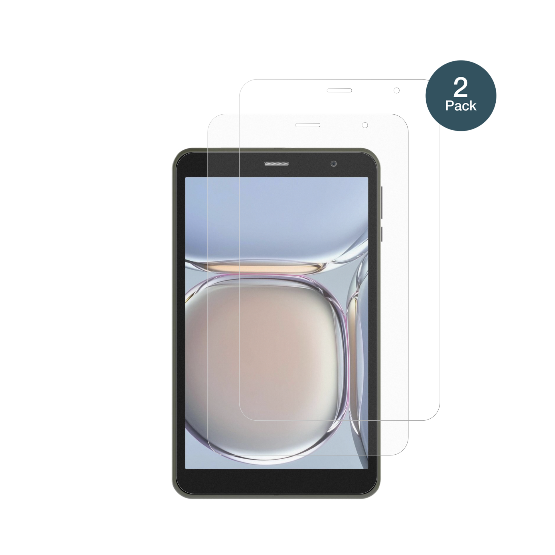 DigmaR8 mit aufgebrachter dipos Panzerfolie, die lästige Fingerabdrücke minimiert