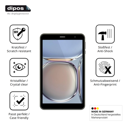 Displayschutz hergestellt in Deutschland, höchste Qualität made in Germany