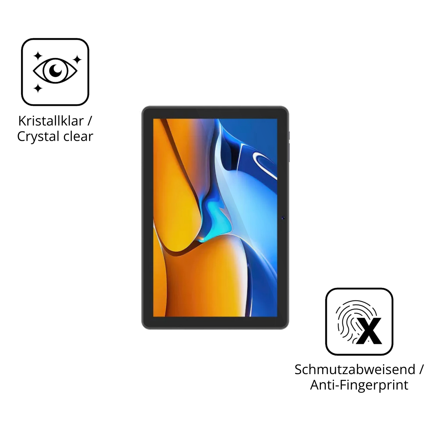 Flexible TPU-Folie passend zugeschnitten für Digma Z10, vollständige Abdeckung