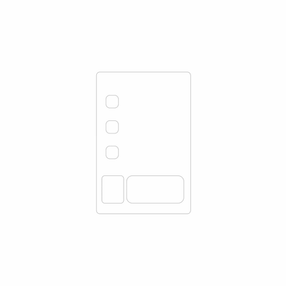 dipos Displayschutz für Diofox M6 MP3-Player, mattierte Oberfläche, geringe Dicke und perfekte Passform