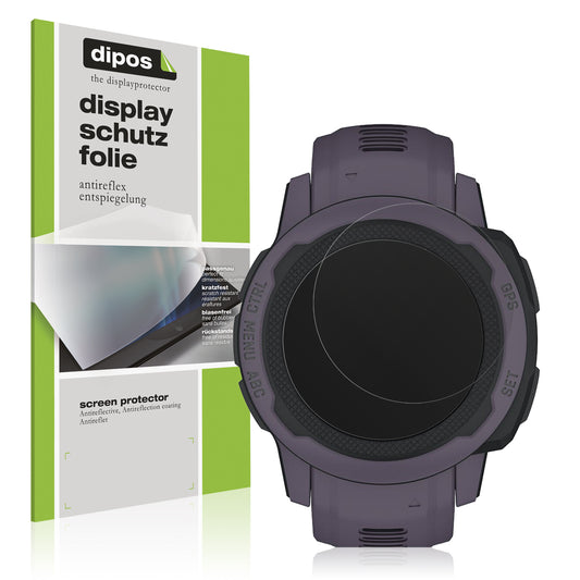 5x Schutzfolie matt für Garmin Instinct 2S (40mm) Display-Schutzfolie