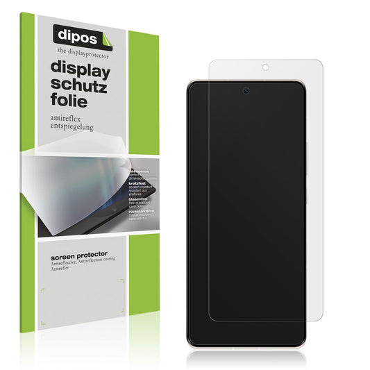 Matte Displayschutzfolie von dipos passend für Xiaomi Civi 1S, präziser Zuschnitt und blasenfrei montiert