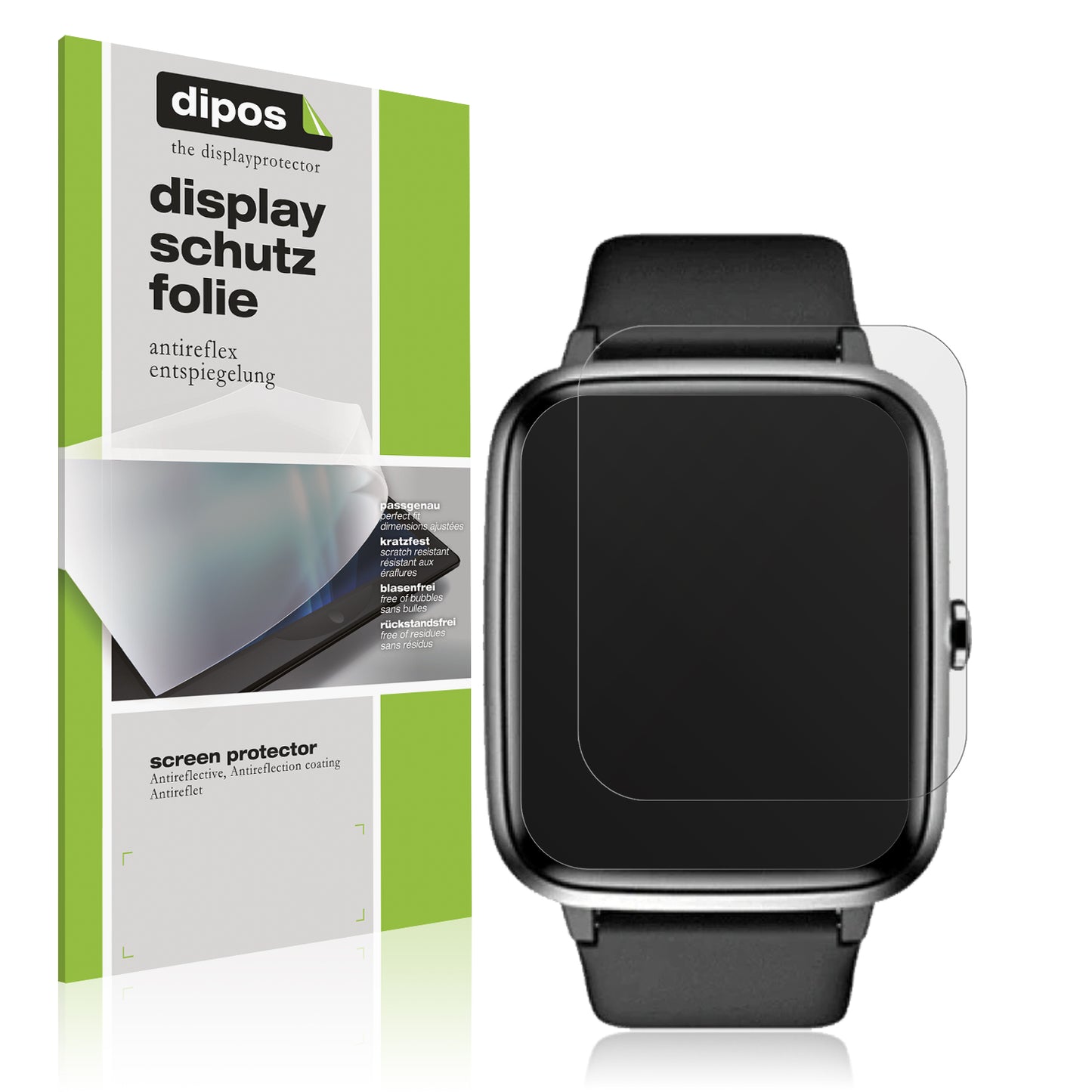 1x Schutzfolie matt für Noise ColorFit Pro 2 Display-Schutzfolie