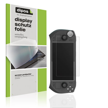 2x Schutzfolie matt für Zotac Gaming Zone Display-Schutzfolie