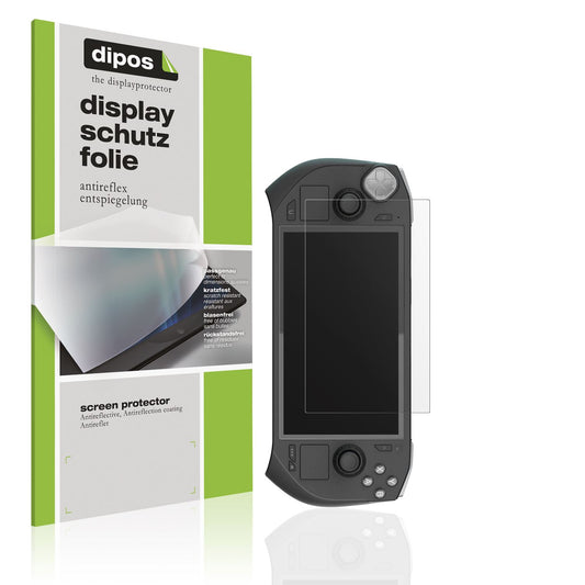2x Schutzfolie matt für Zotac Gaming Zone Display-Schutzfolie