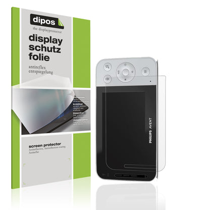 2x Schutzfolie matt für Philips Avent SCD973 26 Display-Schutzfolie