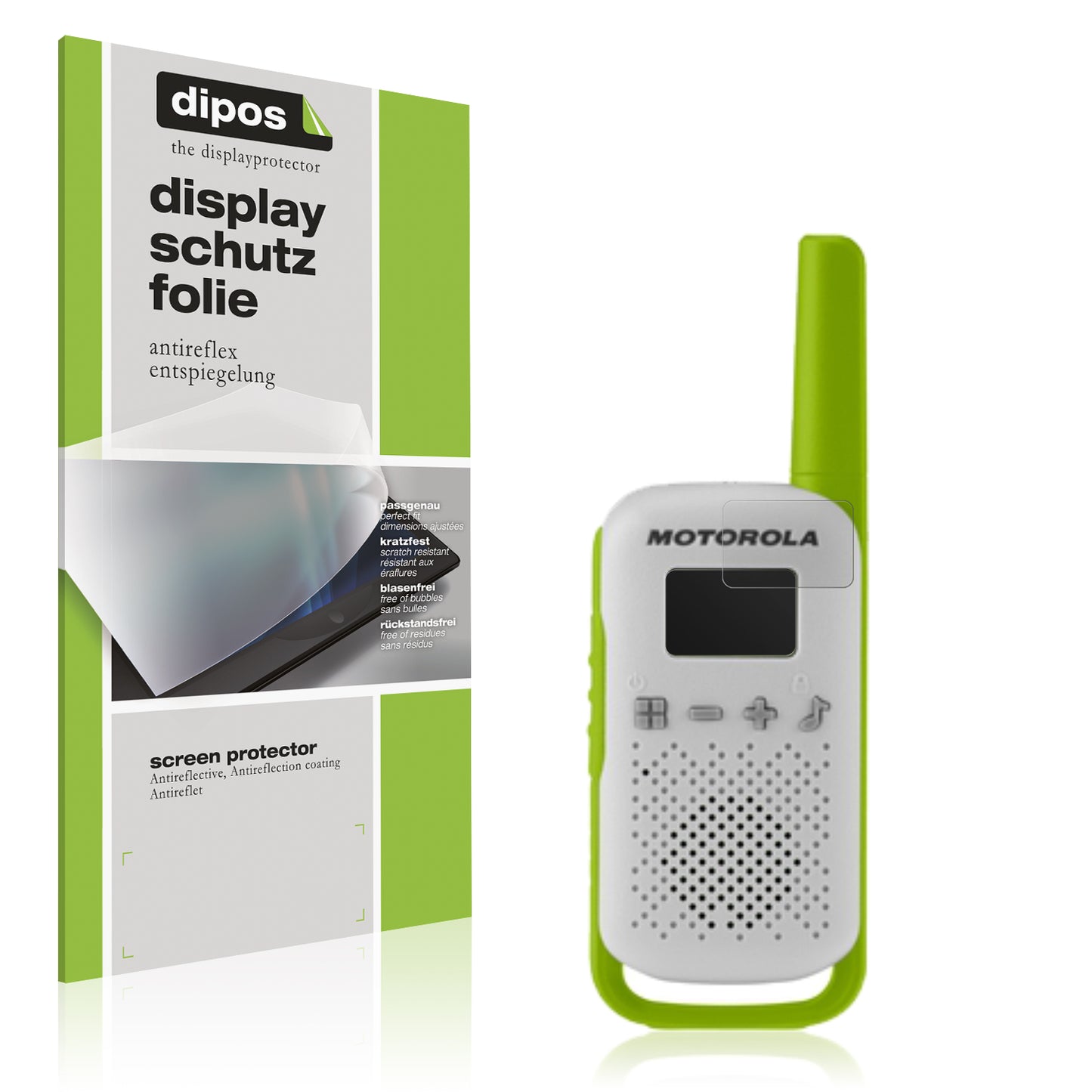 4x Schutzfolie matt für Motorola Talkabout T42 PMR Display-Schutzfolie