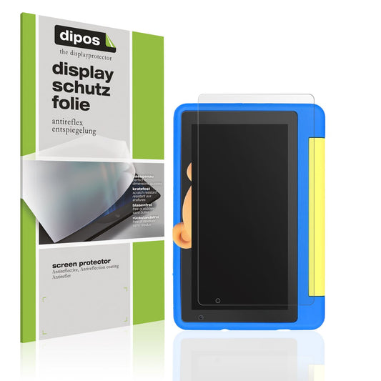 2x Schutzfolie matt für Happybe Kids Tablet 7 Zoll Display-Schutzfolie