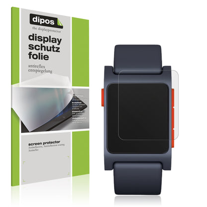 6x Schutzfolie matt für Pebble 2 Display-Schutzfolie