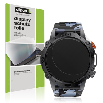 6x Schutzfolie matt für Lige 1.43 Zoll Smartwatch Display-Schutzfolie