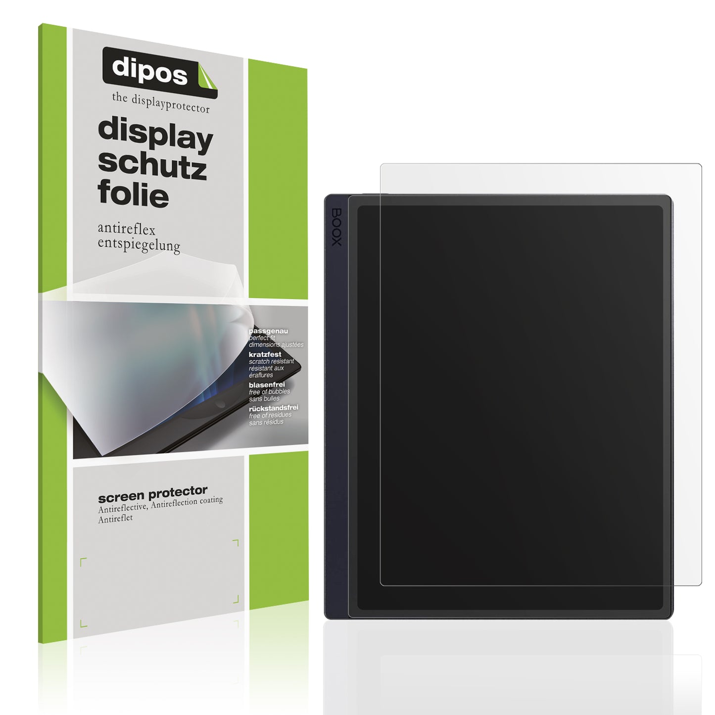 2x Schutzfolie matt für Boox GO 10.3 ePaper Display-Schutzfolie