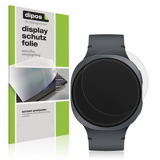 6x Schutzfolie matt für Samsung Galaxy Watch8 40mm Display-Schutzfolie