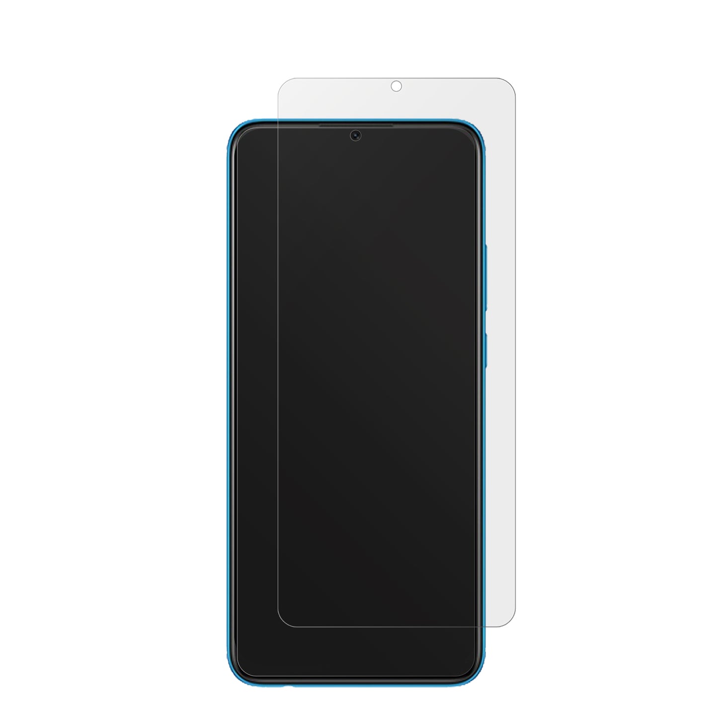 2x Schutzfolie matt für Oppo A16e Display-Schutzfolie