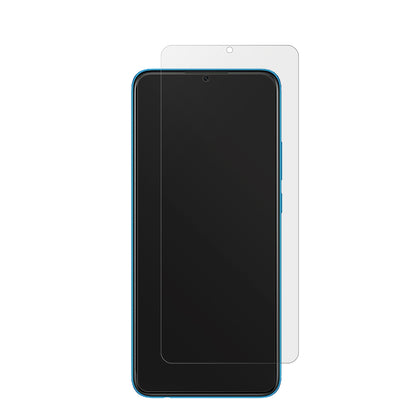 OppoA16e mit aufgebrachter dipos Displayschutzfolie, die lästige Fingerabdrücke minimiert