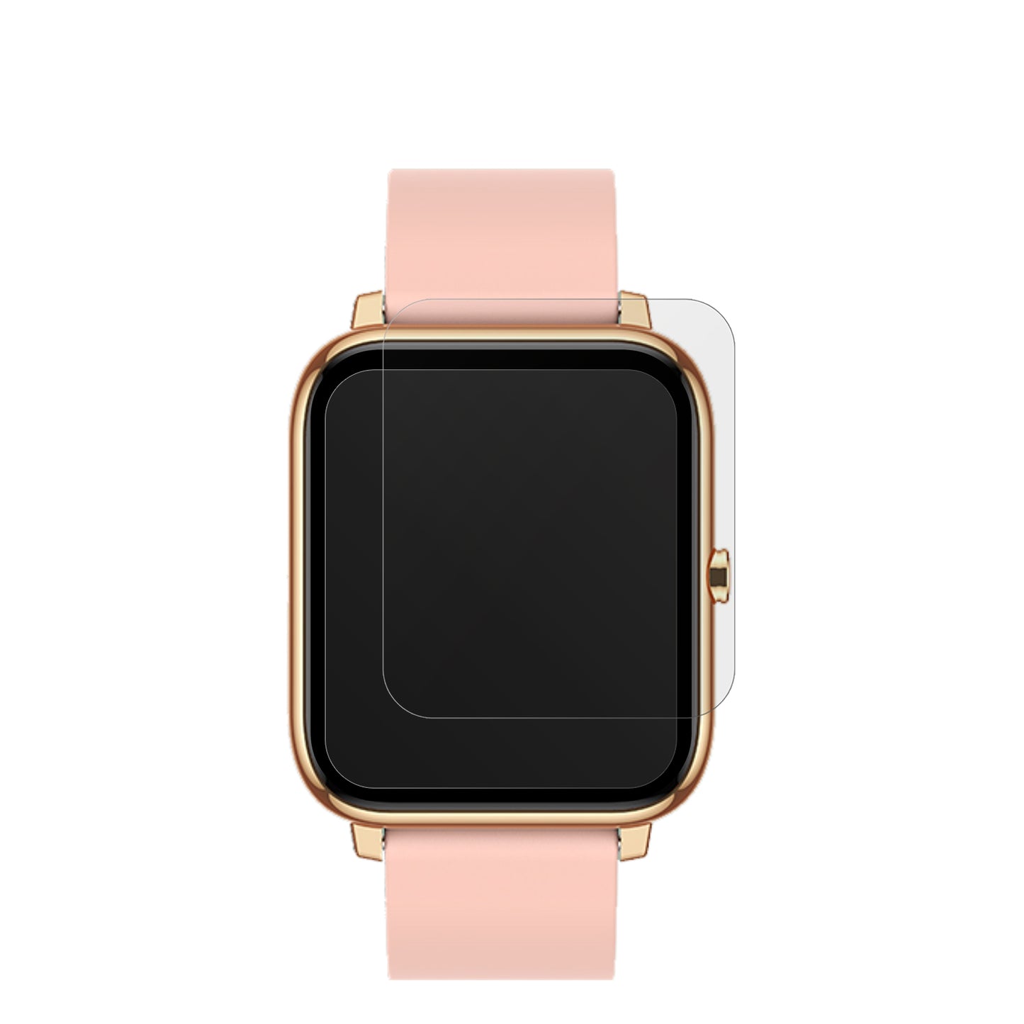 6x Schutzfolie matt für Kalinco CS201C Smartwatch Display-Schutzfolie